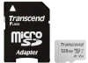 Карта пам\'яті TRANSCEND microSDXC 300S 128GB UHS-I U3 V30 A1 Class 10 + SD-adapter (TS128GUSD300S-A)