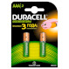 Акумулятор DURACELL Rechargeable AAA 750mAh 2шт/уп (5005009)