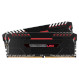 Модуль пам\'яті CORSAIR Vengeance LED Red LED DDR4 3000MHz 16GB Kit 2x8GB (CMU16GX4M2C3000C15R)
