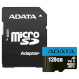 Карта памяти ADATA microSDXC Premier 128GB UHS-I V10 A1 Class 10 + SD-adapter (AUSDX128GUICL10A1-RA1)