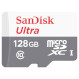 Карта памяти SANDISK microSDXC Ultra 128GB UHS-I Class 10 + SD-adapter (SDSQUNS-128G-GN6TA)