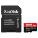 Карта пам\'яті SANDISK microSDXC Extreme Pro 64GB UHS-I U3 V30 A2 Class 10 + SD-adapter (SDSQXCY-064G-GN6MA)