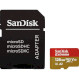 Карта пам\'яті SANDISK microSDXC Extreme A2 128GB UHS-I U3 V30 A2 Class 10 + SD-adapter (SDSQXA1-128G-GN6AA)