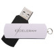 Флэшка EXCELERAM P2 16GB USB3.1 Black/White (EXP2U3WHB16)