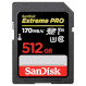 Карта пам\'яті SANDISK SDXC Extreme Pro 512GB UHS-I U3 V30 Class 10 (SDSDXXY-512G-GN4IN)