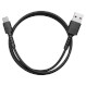 Кабель PIXUS Soft USB-A to Type-C 1м Black