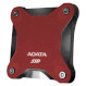 Портативный SSD диск ADATA SD600Q 240GB USB3.1 Red (ASD600Q-240GU31-CRD)