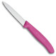 Ніж кухонний для овочів VICTORINOX SwissClassic Serrated Pink 80мм (6.7636.L115)