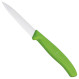 Ніж кухонний для овочів VICTORINOX SwissClassic Serrated Green 80мм (6.7636.L114)