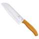 Ніж кухонний VICTORINOX SwissClassic Santoku Orange 170мм (6.8526.17L9B)