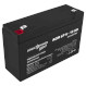 Акумуляторна батарея LOGICPOWER LP 6 - 12 AH (6В, 12Агод) (LP2572)