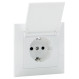 Розетка электрическая SVEN Comfort SE-60024 White (07100007)