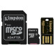 Карта пам\'яті KINGSTON microSDXC Mobility Kit 64GB Class 10 + USB-cardreader/SD-adapter (MBLY10G2/64GB)