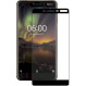Захисне скло POWERPLANT Full Screen Black для Nokia 6.1 (GL605262)