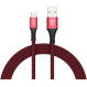 Кабель T-PHOX Jagger T-C814 USB to Type-C 1м Red