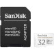 Карта пам\'яті SANDISK microSDHC High Endurance 32GB UHS-I U3 V30 Class 10 + SD-adapter (SDSQQNR-032G-GN6IA)