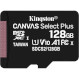 Карта пам\'яті KINGSTON microSDXC Canvas Select Plus 128GB UHS-I V10 A1 Class 10 (SDCS2/128GBSP)