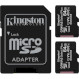 Набір з двох карт пам\'яті KINGSTON microSDXC Canvas Select Plus 64GB UHS-I V10 A1 Class 10 + SD-adapter (SDCS2/64GB-2P1A)