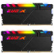 Модуль памяти GEIL EVO X II Stealth Black DDR4 3200MHz 16GB Kit 2x8GB (GEXSB416GB3200C16ADC)