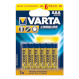 Батарейка VARTA Longlife AAA 6шт/уп (04103 101 416)