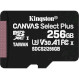Карта пам\'яті KINGSTON microSDXC Canvas Select Plus 256GB UHS-I U3 V30 A1 Class 10 (SDCS2/256GBSP)