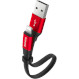 Кабель BASEUS Nimble Portable Cable for Lightning 0.23м Black/Red (CALMBJ-B91)