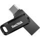 Флэшка SANDISK Ultra Dual Go USB/USB-C3.2 256GB Black (SDDDC3-256G-G46)