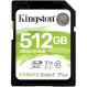 Карта памяти KINGSTON SDXC Canvas Select Plus 512GB UHS-I U3 V30 Class 10 (SDS2/512GB)