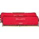 Модуль памяти CRUCIAL Ballistix Red DDR4 2666MHz 16GB Kit 2x8GB (BL2K8G26C16U4R)
