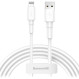 Кабель BASEUS Mini Cable USB for Lightning 1м White (CALSW-02)