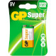Батарейка GP Super «Крона» (GP1604AEB-5S1)