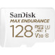Карта пам\'яті SANDISK microSDXC Max Endurance 128GB UHS-I U3 V30 Class 10 + SD-adapter (SDSQQVR-128G-GN6IA)