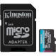 Карта пам\'яті KINGSTON microSDXC Canvas Go! Plus 128GB UHS-I U3 V30 A2 Class 10 + SD-adapter (SDCG3/128GB)