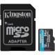 Карта пам\'яті KINGSTON microSDXC Canvas Go! Plus 64GB UHS-I U3 V30 A2 Class 10 + SD-adapter (SDCG3/64GB)