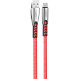 Кабель COLORWAY Zinc Alloy Nylon Braided USB to Type-C 2.4A 1м Red (CW-CBUC012-RD)