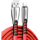 Кабель COLORWAY Zinc Alloy Nylon Braided USB to Apple Lightning 2.4A 1м Red (CW-CBUL010-RD)