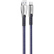 Кабель COLORWAY Nylon Braided USB to Micro-B 2.4A 1м (CW-CBUM011-BL)