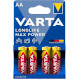 Батарейка VARTA Longlife Max Power AA 4шт/уп (04706 101 404)