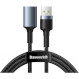 Кабель-удлинитель BASEUS Cafule Cable USB3.0 Male to Female 2A 1м Dark Gray (CADKLF-B0G)