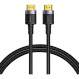 Кабель BASEUS Cafule HDMI v2.0 2м Black (CADKLF-F01)