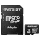 Карта пам\'яті PATRIOT microSDHC LX 16GB UHS-I Class 10 + SD-adapter (PSF16GMCSDHC10)