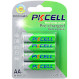 Акумулятор PKCELL Pre-charged Rechargeable AA 600mAh 4шт/уп (6942449546173)