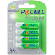 Акумулятор PKCELL Pre-charged Rechargeable AA 2600mAh 4шт/уп (6942449546258)