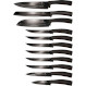 Набор кухонных ножей BERLINGER HAUS Black Silver Collection 11пр (BH-2608)