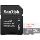 Карта памяти SANDISK microSDHC Ultra for Android 32GB Class 10 + SD-adapter (SDSQUNR-032G-GN3MA)