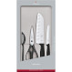 Набір кухонних ножів VICTORINOX Swiss Classic Kitchen Set Black 4пр (6.7133.4G)