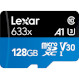 Карта пам\'яті LEXAR microSDXC High Performance 633x 128GB UHS-I U3 V30 A1 Class 10 + SD-adapter (LSDMI128BB633A)