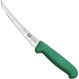 Нож кухонный для обвалки VICTORINOX Fibrox Boning Flexible Green 150мм (5.6614.15)