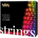 Smart LED гірлянда TWINKLY Strings RGB 100 Gen II Multicolor Edition IP44 Black Cable (TWS100STP-BEU)