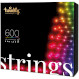 Smart LED гирлянда TWINKLY Strings RGB 600 Gen II Multicolor Edition IP44 Black Cable (TWS600STP-BEU)